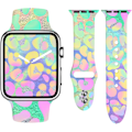 Miniatyrbillede 1 af 5: Leopard Apple Watch-rem til kvinder 38mm