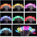 Miniatyrbilde 3 av 6: RGB C6 julelys, 16ft 50 LED fargeskiftende jordbærlyskjede USB-plugg med fjernkontrolltimer for utendørs innendørs bryllupsfest RGB
