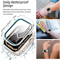 Miniatyrbillede 3 af 6: 2 i 1 Vandtæt Etui til Apple Watch Skærm