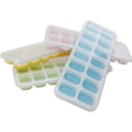 Miniatyrbillede 3 af 5: Silikone Isterningebakker - Stabelbare, Spildsikre, Tåler Opvaskemaskine & BPA-fri (4-delt sæt)