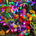 Miniatyrbild 2 av 7: Påskljussträng 50 LED Flerfärgade Julgransljus Vit Tråd Pastell Strängljus Anslut för Sovrum Inomhus Uteplats Krans Karneval Påsk
