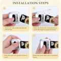 Miniatyrbilde 4 av 5: Elastisk nylonrem for Fitbit Versa-serien (kvinner/menn)