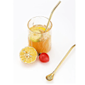 Miniatyrbillede 3 af 5: 304 rustfrit stål halmske i rustfrit stål Creative Drink Stirring Straw Filter Set