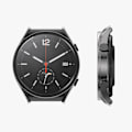 Miniatyrbilde 5 av 5: Deksel Kompatibelt med Xiaomi Watch S1 Deksel - 2X Herdet Glass med Plastramme - Svart/Transparent