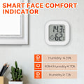 Miniatyrbillede 3 af 5: Termometer Hygrometer Temperaturmonitor med Smart App