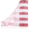 Miniatyrbillede 1 af 5: Deco Mesh Bånd, 10 tommer x 30 Fod Hver Rulle Metallic Folie Mesh Bånd til