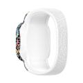 Miniatyrbilde 2 av 5: For Garmin Vivofit Jr3 Silikon Rem med Trykk uten Spenne PYV Peacock