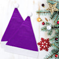 Miniatyrbillede 5 af 5: 12 stk. hatte julehatte i non-woven stof til julefester