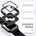 Miniatyrbillede 4 af 6: [2 i 1] Vandtæt Apple Watch-skærmbeskytter