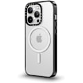 Miniatyrbillede 2 af 6: Kompakt iPhone 14 Pro Cover [2X Militær Standard Faldtestet / 1,2 m Faldsikring/Kompatibel med Magsafe] - Klar Sort Klar Sort iPhone 14 Pro