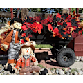 Miniatyrbilde 4 av 5: 2 Pakk Høstløv Girlander Halloween Kunstige Lønneblader Girlander Thanksgiving