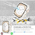Miniatyrbillede 4 af 6: 2 i 1 Bling Vandtæt Etui til iWatch Series 6