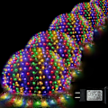 Miniatyrbillede 1 af 6: Julelysnet, 510 LED store udendørs netlys, 28x5 ft netmaskenet til buske, 8 tilstande vandtætte Twinkle strenglys, der kan forbindes