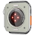 Miniatyrbillede 4 af 4: Robust metaletui i designerstil til Apple Watch Series 10 (2024) 46 mm, beskyttelse til ændring til Ultra 2/1, beskyttende metaletui-bumper til iWatch Series 1