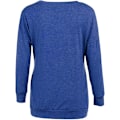 Miniatyrbild 4 av 4: Dam tröjor höst pullover tröjor casual lös passform tunika topp bekväm söt sweatshirts långärmad crewneck t-shirts m5 blue Medium