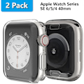 Miniatyrbillede 2 af 5: Etui til Apple Watch Series 6 /SE/Series 5/Series 4 Skærmbeskyttelse