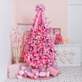 Miniatyrbilde 4 av 5: Julekule (2,36\", rosa) 24 stk julekulepynt usynlig