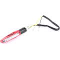 Miniatyrbilde 2 av 5: Motorsykkel Universal 9 LED Blinklys Indikatorlys - Gult og Rødt Blinklyssett (4-pakning)