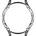Miniatyrbillede 2 af 4: til Galaxy Watch4 Classic 46MM Transparent TPU Beskyttelsesetui - TPU Beskyttelsesetui Cover Shell til Galaxy Watch4 Classic 46MM(Sort) Sort 46MM