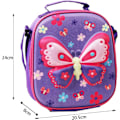 Miniatyrbilde 2 av 5: Lunsjposer for barn, 3D isolert gjenbrukbar LunchTote Cooler Lunch Box