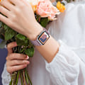 Miniatyrbillede 5 af 5: Strækbare nylon solo-remme, der er kompatible med Apple Watch