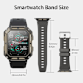 Miniatyrbilde 3 av 5: Smart Watch Band 22mm 2 Pack, för AMAZTIM Smart Watch Band