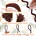 Miniatyrbillede 3 af 5: 900 stk Renar DIY Craft Set - Brune Piberensere og Mere