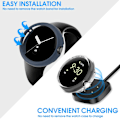Miniatyrbillede 4 af 5: 4-pak Etui til Pixel Watch 3/2/1 41mm, Stødsikker Hård PC Beskyttelsescover, All-Around Kantbeskytter Kompatibel med Pixel Watch 3/2/1 41mm