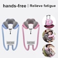 Miniatyrbillede 2 af 5: U Pude Nakke Telefonholder, Lazy Bracket - 360 Graders Rotation Universal Mobiltelefon & Tablet Stand til Hjemmet, Rejser & Udendørs () Pink
