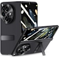 Miniatyrbillede 1 af 6: Cover til Oneplus Open, Indbygget Skærmbeskytter, Fuld Hængselbeskyttelse, Metalstøttefod, Kamerabeskyttelse, Tyndt & Slankt Cover 5G 2023 - Sort Sort