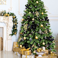 Miniatyrbillede 5 af 5: Sorte julekugler 20 stk. 3,15 tommer juletræ dekoration ornamenter til