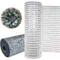 Miniatyrbillede 1 af 5: Jule Deko Mesh 10 Tommer x 30 Fod, Mere Bredde Metallic Folie Mesh Stof,