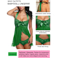 Miniatyrbild 2 av 5: Underkläder för kvinnor spets babydoll graviditetsunderkläder sexig gravid plus size