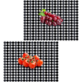 Miniatyrbild 1 av 5: 2-pack diskbänksmatta - PVC miljövänligt justerbart diskbänksskydd