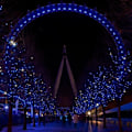 Miniatyrbilde 5 av 7: Julelys, Feilys Utendørs 66Ft 200 LED med Minnemoduskontroller, Plugg inn Påskedekorlys for Soveromfest Bryllupshage