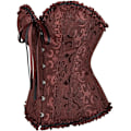 Miniatyrbild 2 av 5: Kvinnors snörning benad överbyst korsett Bustier underkläder Bodyshaper topp