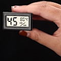 Miniatyrbillede 1 af 5: Mini Hygrometer Termometer - Digitalt indendørs hygrometer