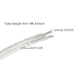 Miniatyrbillede 2 af 5: 5M elektrisk ledning - 2-leder fladt transparent PVC-kabel