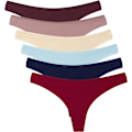 Miniatyrbilde 1 av 5: 6-pak bomulls hipstertruser Andas Trosor Bikini