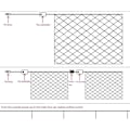 Miniatyrbillede 6 af 8: LED Net Mesh Fairy String Dekorative Lys 204 LED 9,84 Ft x 6,56 Ft Varm Hvid Udendørs Træ-wrap Lys 8 Tilstande Lav Spænding til Jul