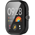 Miniatyrbillede 3 af 5: Kompatibel med Redmi Watch 4 Etui - Fuld Dækning TPU Beskyttelsesetui Kompatibel med Redmi Watch 4 (TPU Sort) Sort