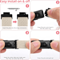 Miniatyrbild 3 av 5: Elastiskt armband för Fitbit Inspire/Inspire 2 - Mjukt nylon som andas