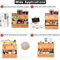 Miniatyrbillede 4 af 6: Træ n Orgnizer, Multifunktionel DIY n Holder Box, Desktop Sttionry, Esy ssembly, Home Office rt Supply Orgnizer Storge wi Drwer B14-Kirsebær