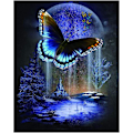 Miniatyrbild 1 av 5: DIY Full Drill Diamond Art Painting Kit - Butterfly Painting by Numbers