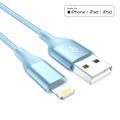 Miniatyrbild 2 av 5: [Apple Mfi-certifierad] 4Colorful Lightning-kabel 4-pack 6 fot