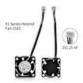 Miniatyrbillede 3 af 5: 3D Printer Hot End Køleblæser 18000 Omdr/min 2510 Axial Blæser 5V 3D Printer Tilbehør 18000 Omdr/min til X1/X1C