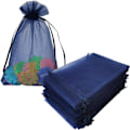 Miniatyrbillede 1 af 5: 50 stk. 4x6 tomme gaveposer i organza