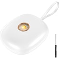 Miniatyrbild 5 av 9: Vibrationsväckarklocka under kudden Baery-driven vibrerande sängvibrator med 2 larm Tyst sängvibrator väckarklocka med LED-display 3-nivå vit