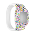 Miniatyrbillede 1 af 5: Til Garmin Vivofit Jr3 Silikone Udskiftningsrem Uden Spænde PYV Facial Makeup