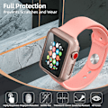 Miniatyrbilde 3 av 5: Kompatibel med Apple Watch Series 3 / Series 2 deksel med skjermbeskytter